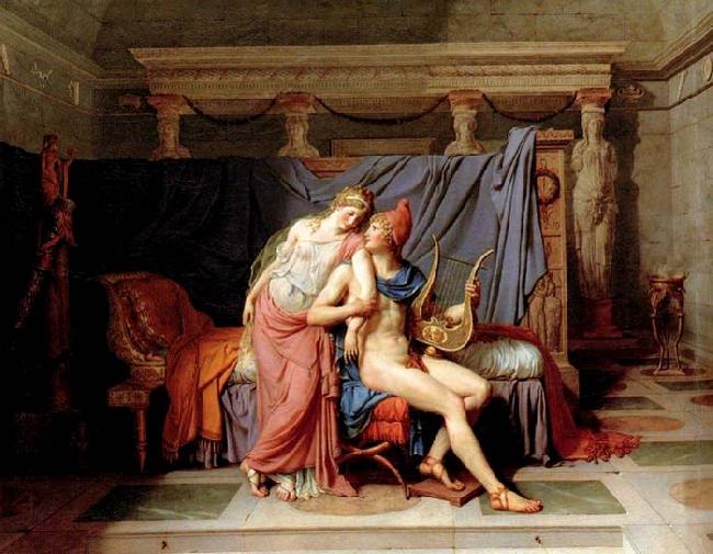 Jacques-Louis  David The Loves of Paris and Helen